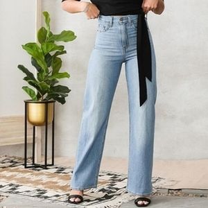Levi's High Loose Straight in Let's Stay In PJ